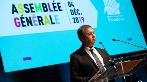 Jean-Marc Gassiot, président de Vivadour, et les directeurs métier du groupe ont formé un comité de direction qui pilote les activités de façon collégiale. © VIVADOUR